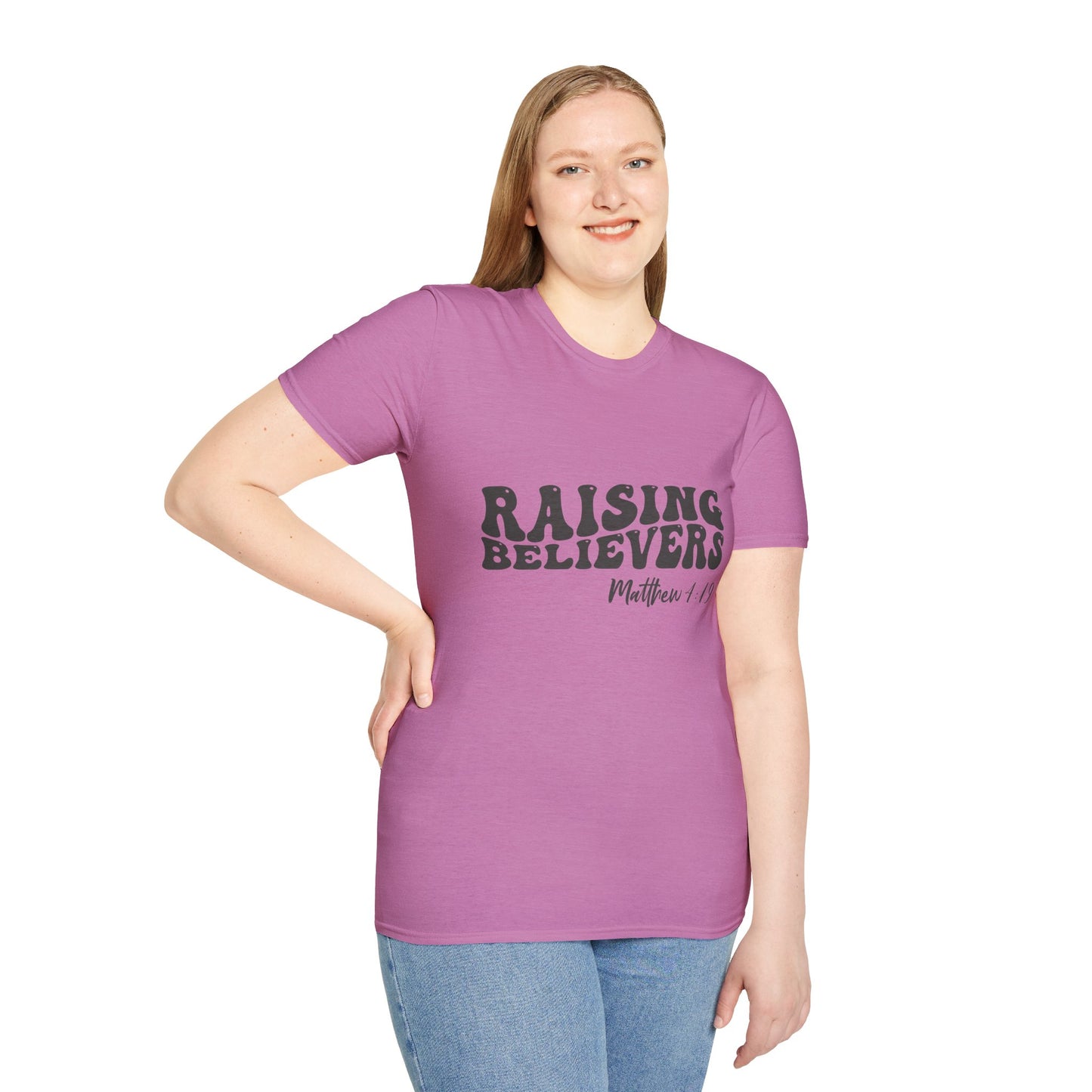 Raising Believers Christian Unisex T-shirt