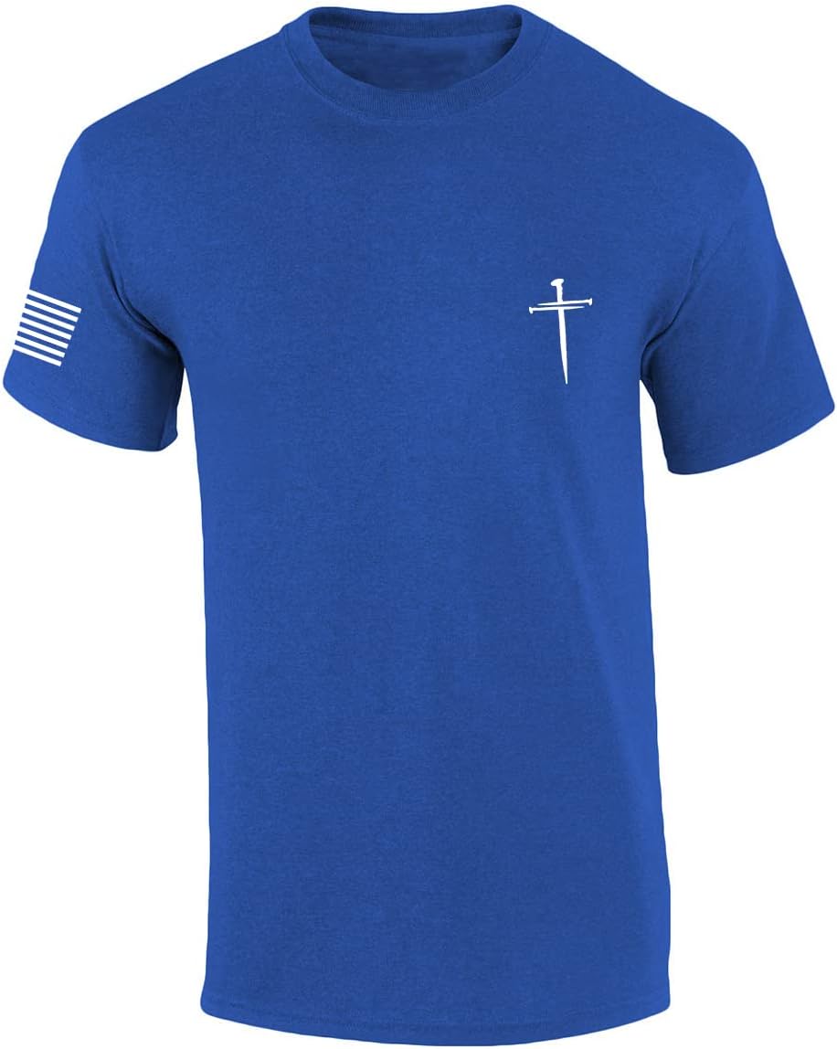 Salvation Jesus Paid It All Receipt  Men's Christian T-shirt claimedbygoddesigns