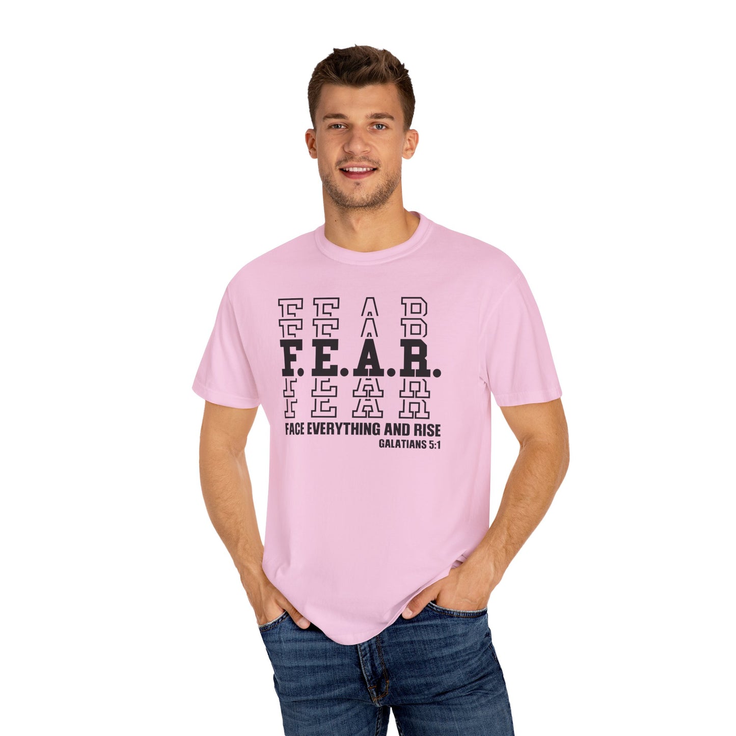 FEAR Face Everything And Rise Unisex Christian T-shirt