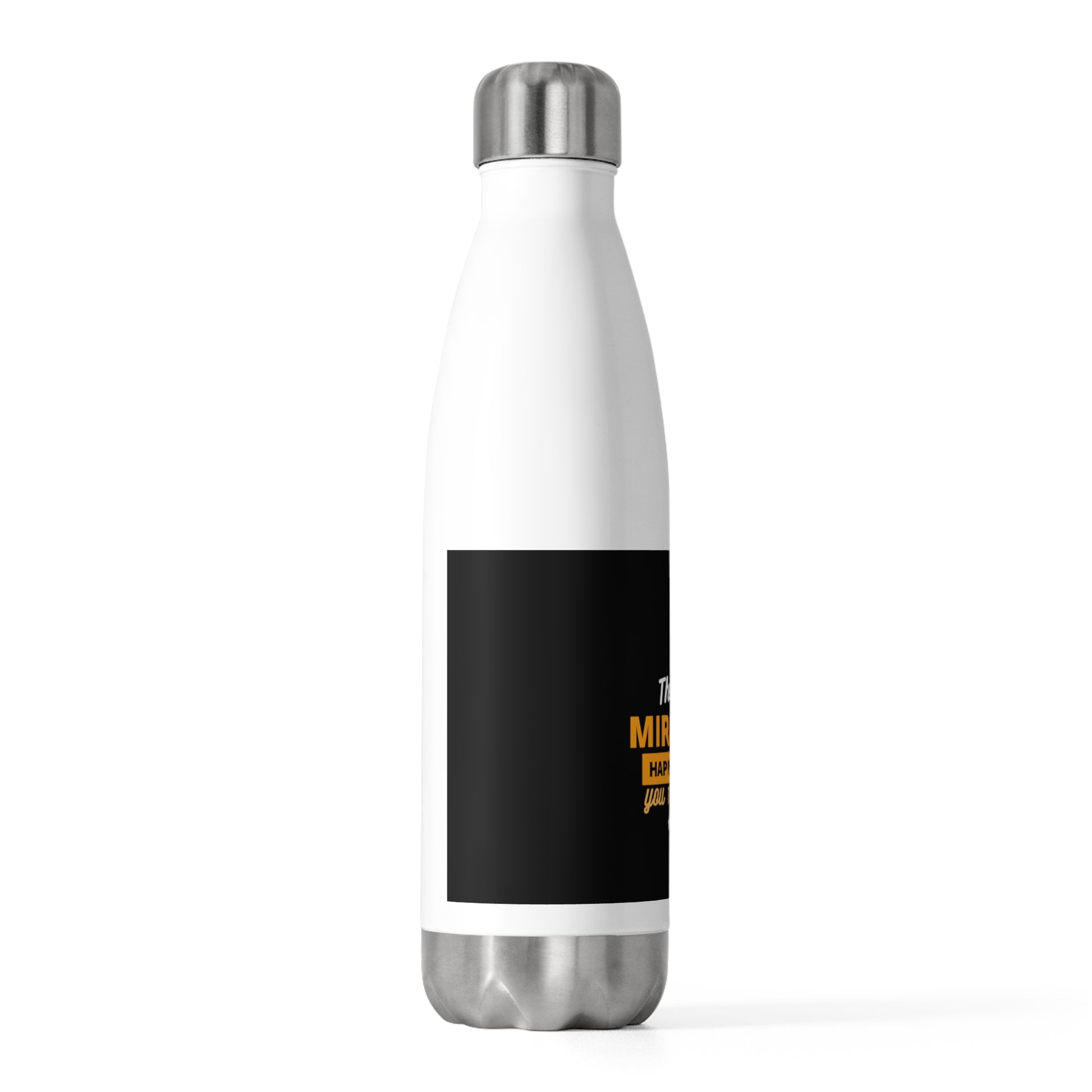 The Best Miracles Happen When You Trust God Christian Insulated Bottle Printify