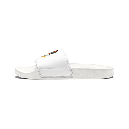 Youth Christian Slides — “Match My Faith Walk” Graphic Sandals
