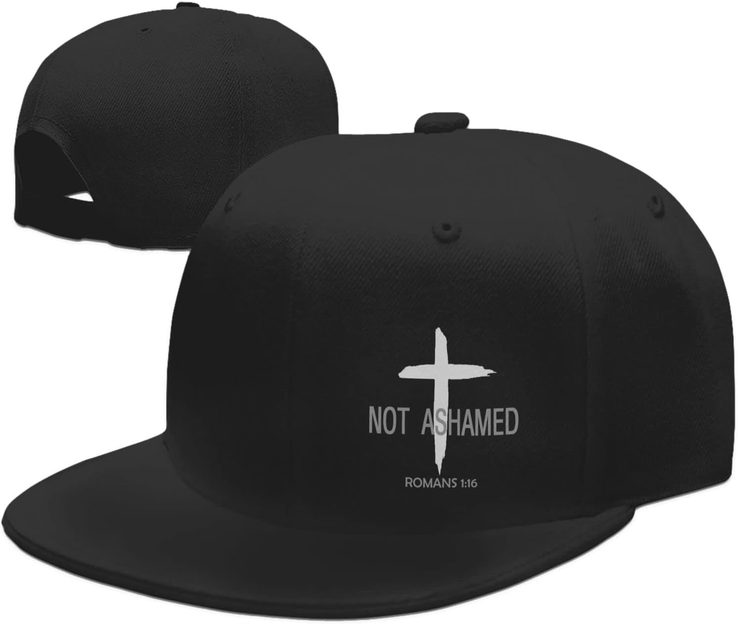 Not Ashamed Of The Cross Christian Hat claimedbygoddesigns