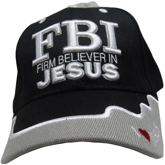 FBI Firm Believer in Jesus Christ Christian Hat claimedbygoddesigns