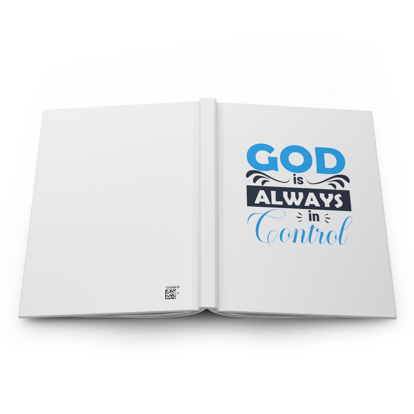 God Is Always In Control Hardcover Journal Matte