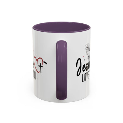 Inspirational He Loves You Coffee Mug - 11oz & 15oz
