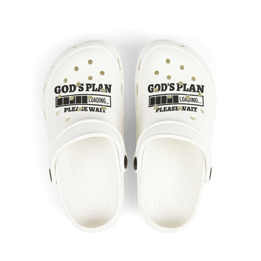 Kid's Clogs - God's Plan Loading EVA Foam Slip-On Shoes