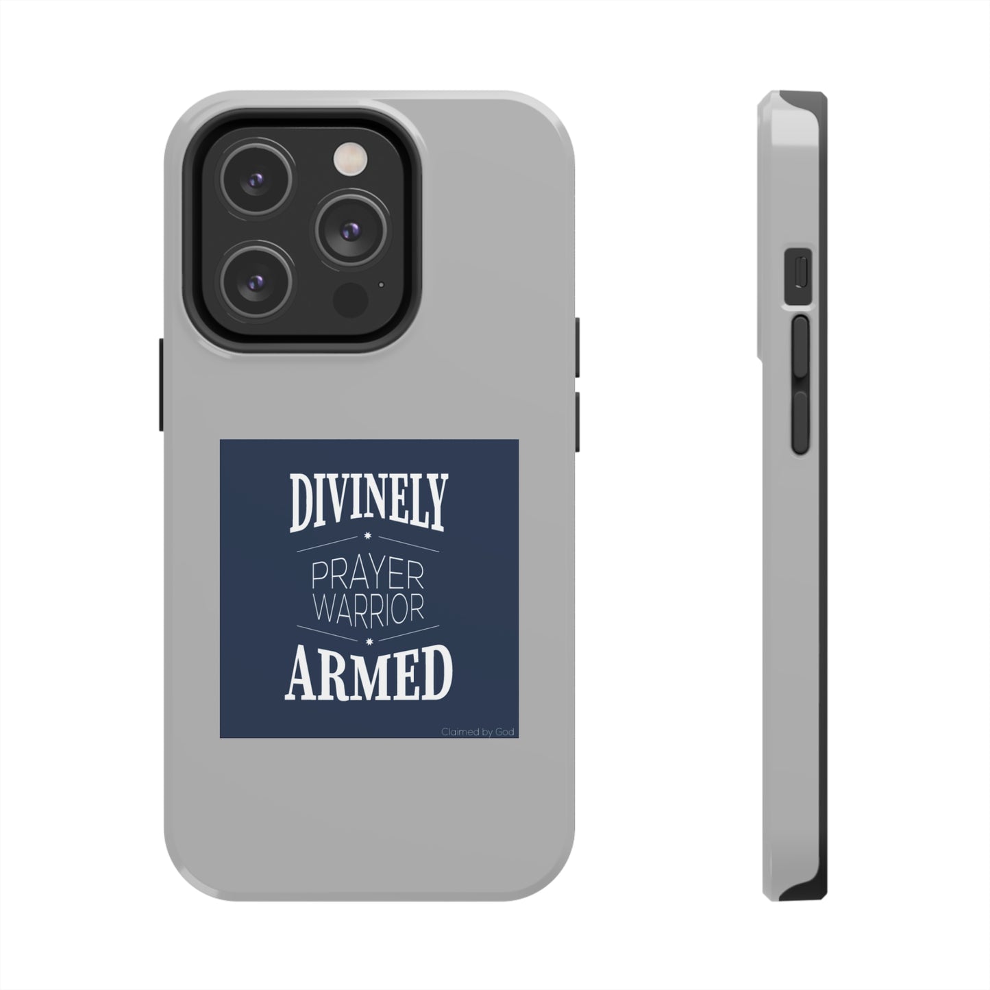 Divinely Armed Prayer Warrior Tough Phone Cases, Case-Mate