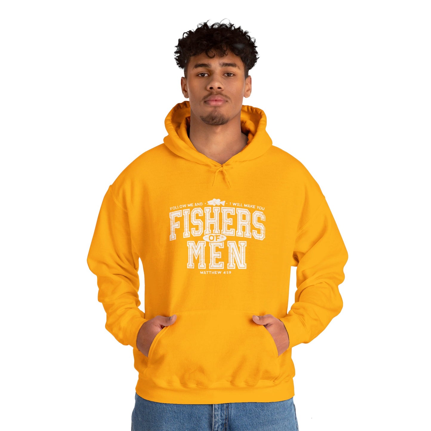 Fishers Of Men Unisex Christian Pullover Hooded Sweatshirt