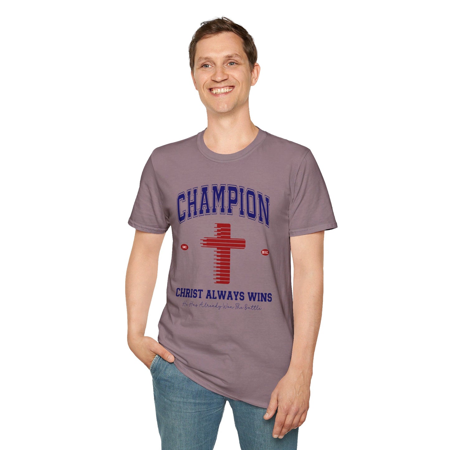 Champion Christ Always Wins Unisex Christian T-shirt