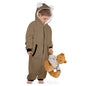 He Took Naps One-Piece Zip up Hooded Christian Pajamas for Little Kids (Toddler)