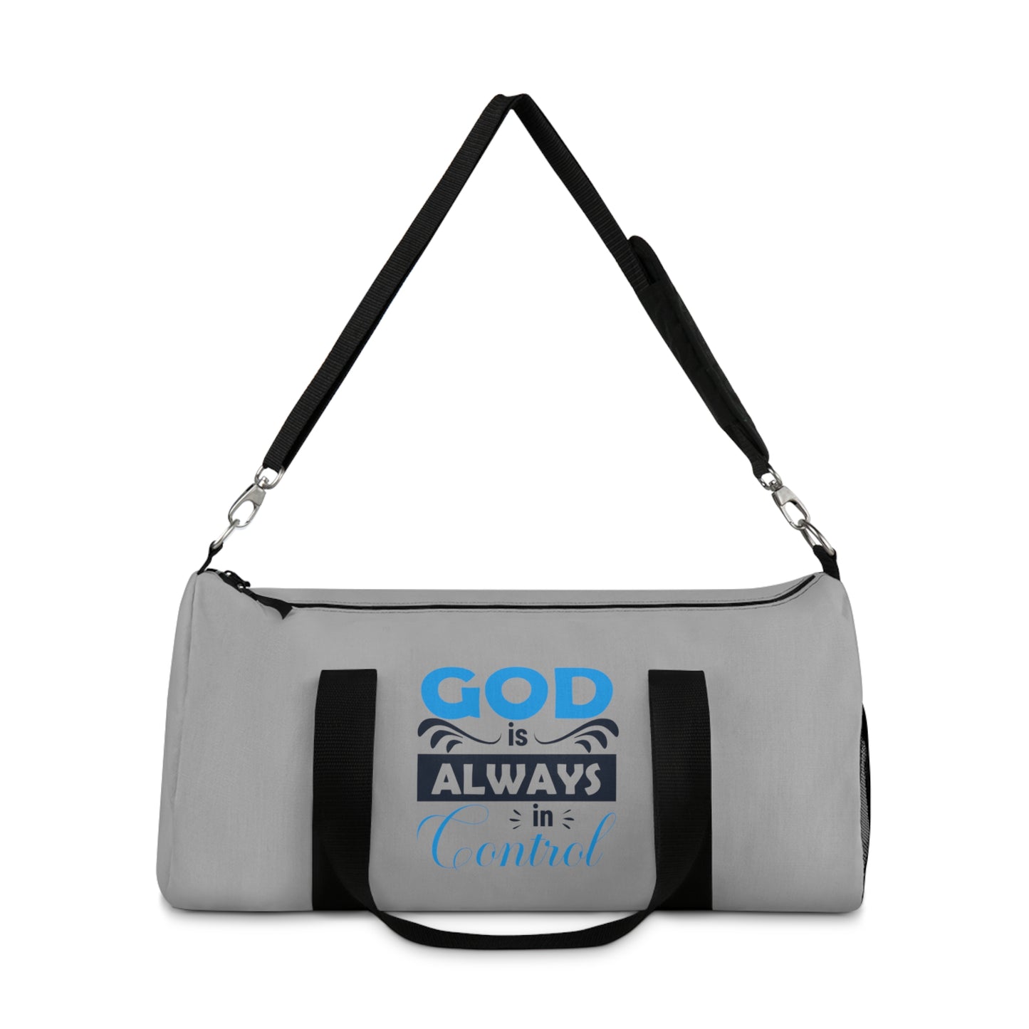 God Is Always In Control Christian Duffel Bag Printify