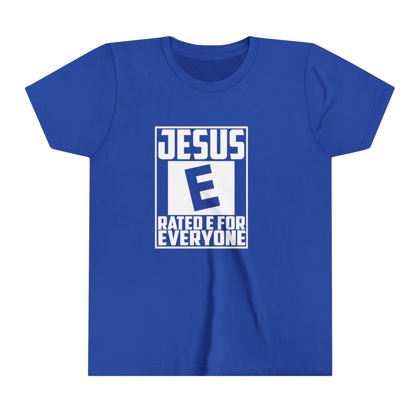 Jesus Rated E For Everyone Youth Christian T-shirt