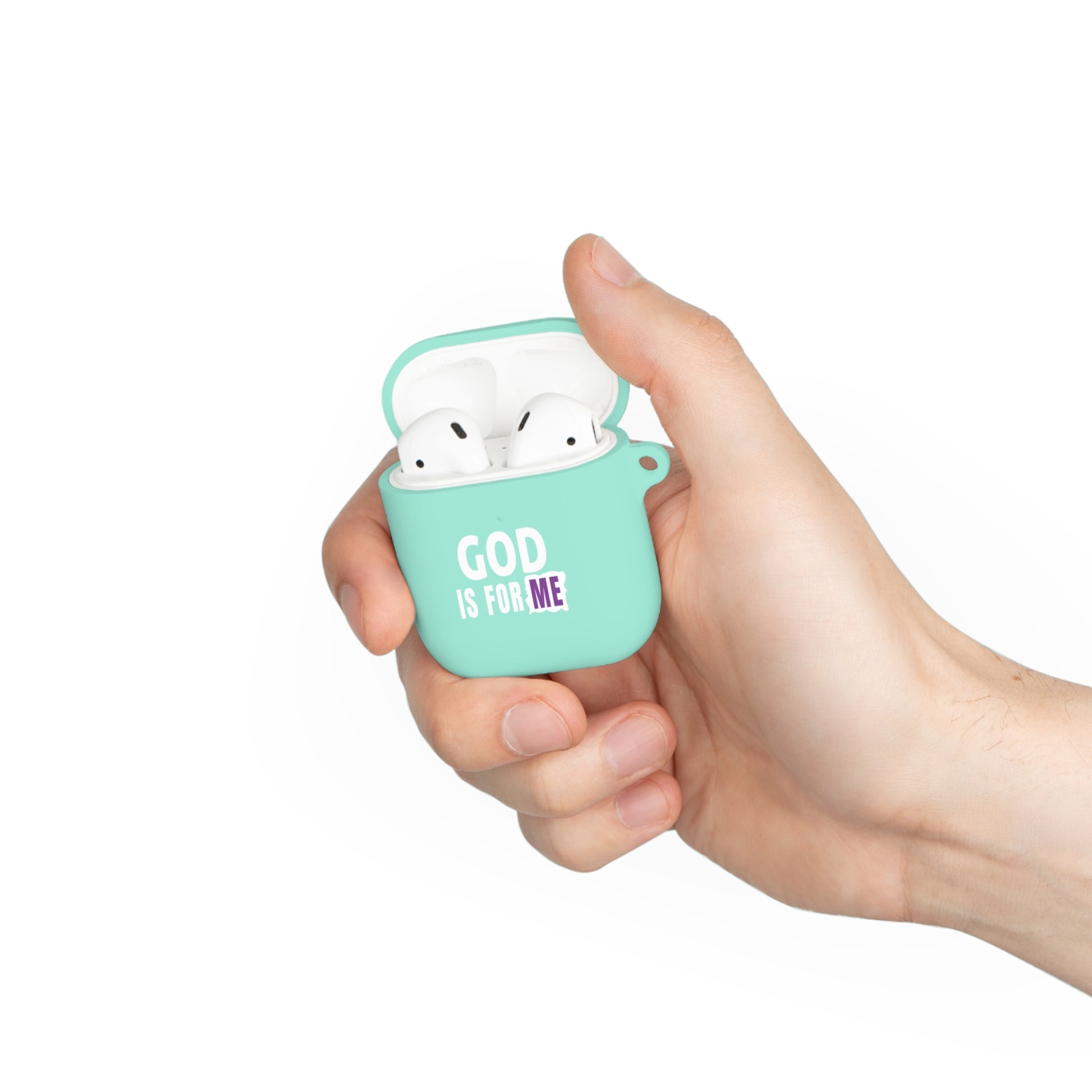 God Is For Me Christian Airpod / Airpods Pro Case cover Printify