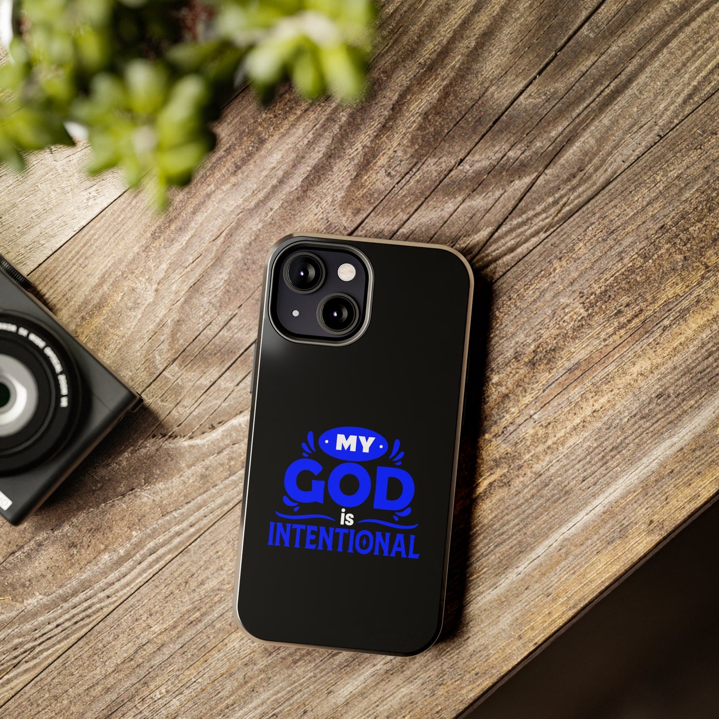 My God Is Intentional Tough Phone Cases, Case-Mate