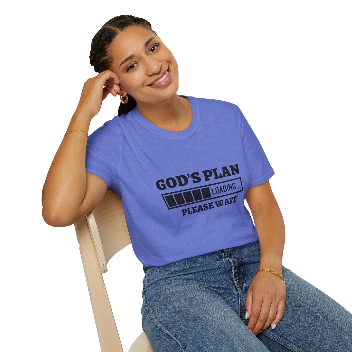 God's Plan Loading Unisex Christian T-shirt