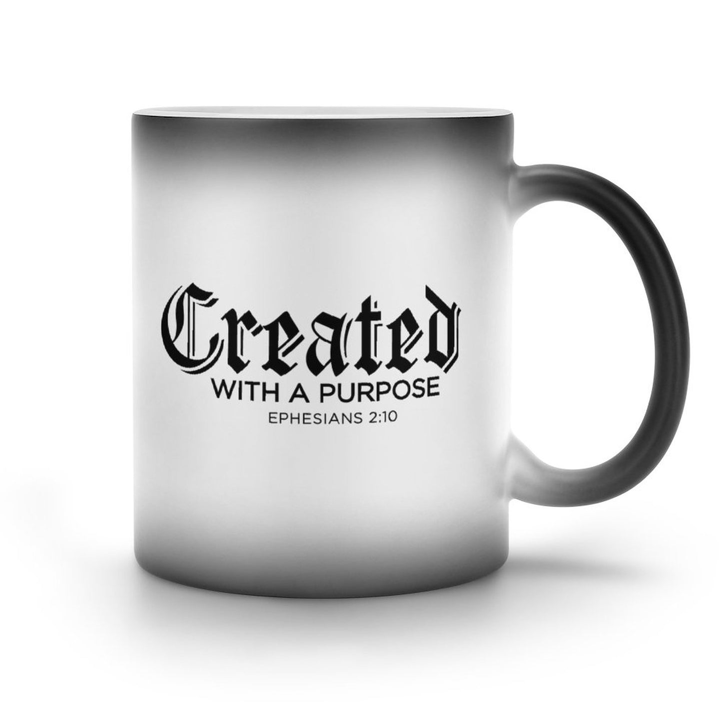 Created With A Purpose Christian Color Changing Mug (Dual-sided)