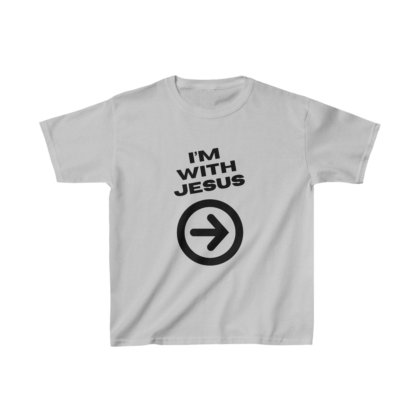 I'm With Jesus Youth Christian T-Shirt
