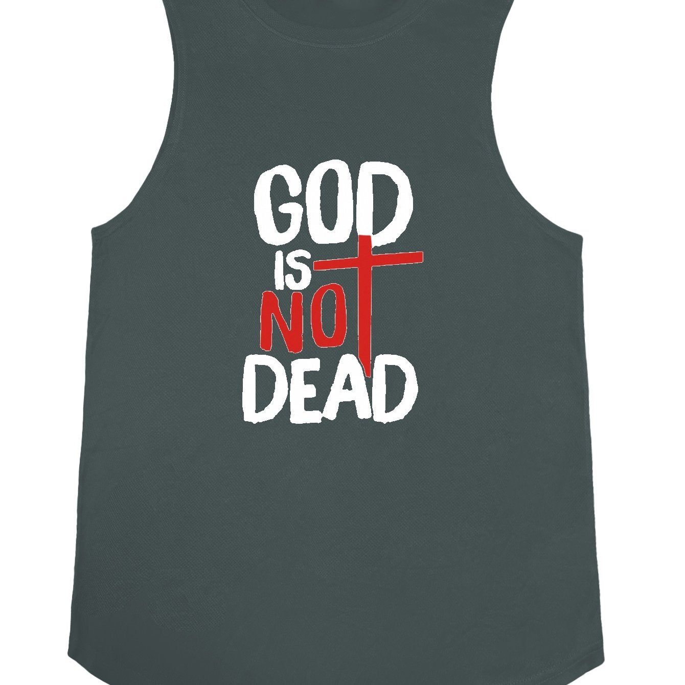 God Is Not Dead/Yay God/God & I Are Like This Men's Christian Tank Top claimedbygoddesigns