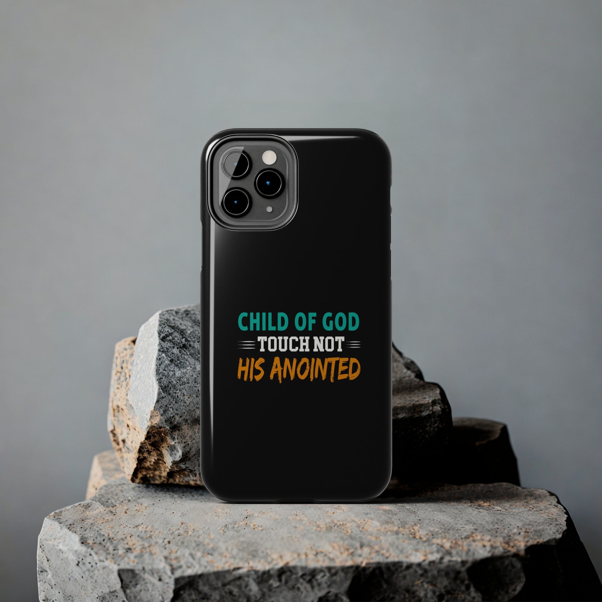 Child Of God Touch Not His Anointed Christian Phone Tough Phone Cases, Case-Mate Printify