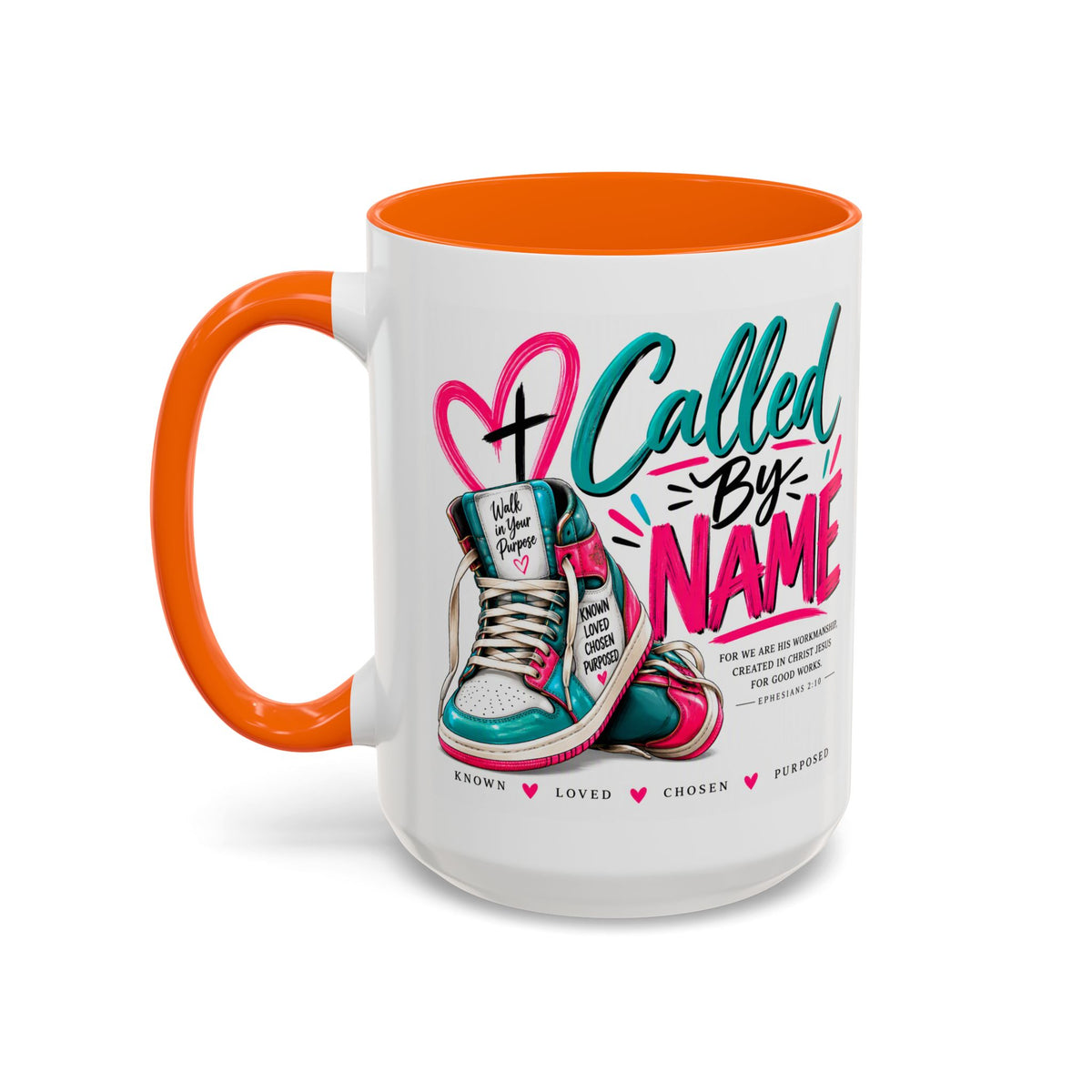 Called by Name Christian Faith Coffee Mug