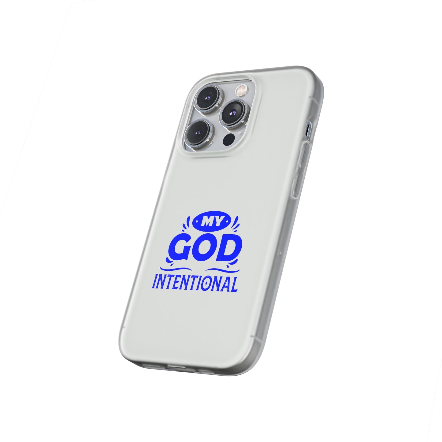 My God Is Intentional  Flexi Phone Case