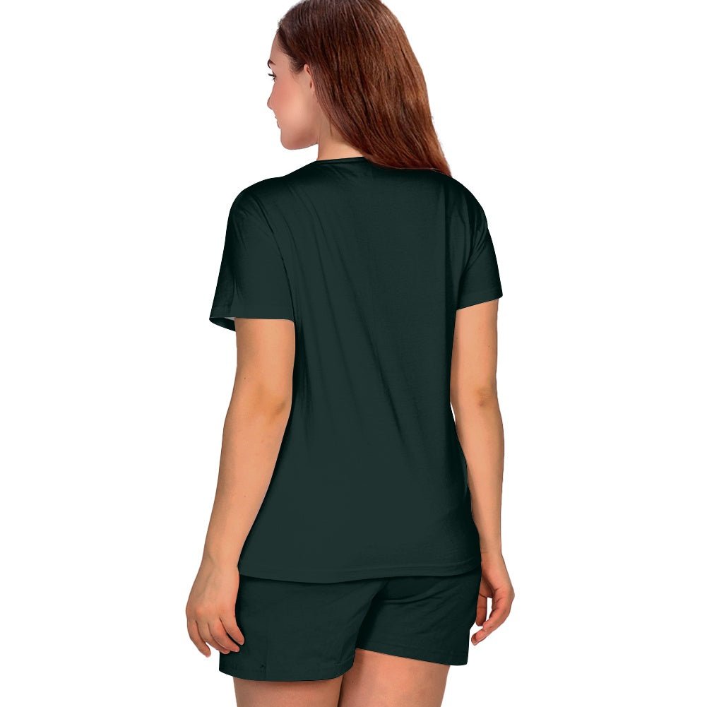 For This Child I Prayed Christian Maternity Short Sleeve Pajama Set - ClaimedbyGodDesigns