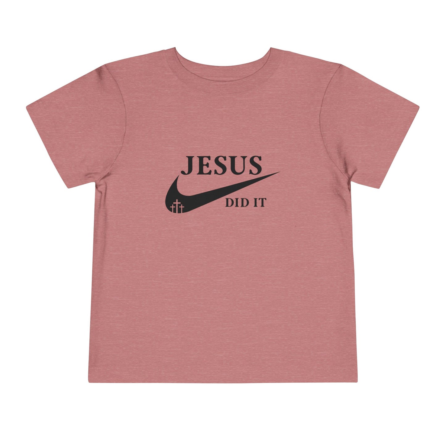 Jesus Did It (Nike reference) Christian Toddler T-Shirt