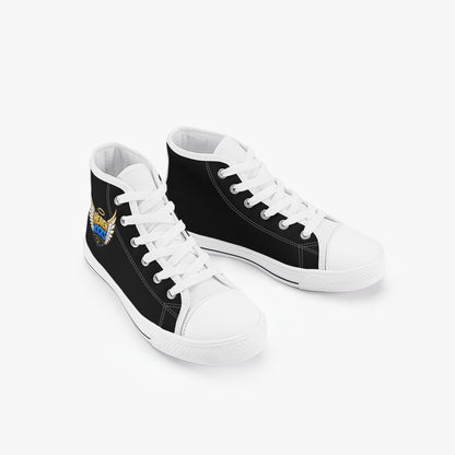 Heaven Kicks Christian Kid’s High - Top Canvas Shoes - ClaimedbyGodDesigns