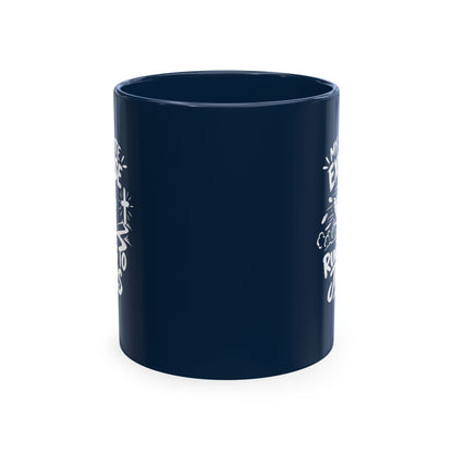 My Favorite Exercise Is Running to Jesus Christian Ceramic Mug