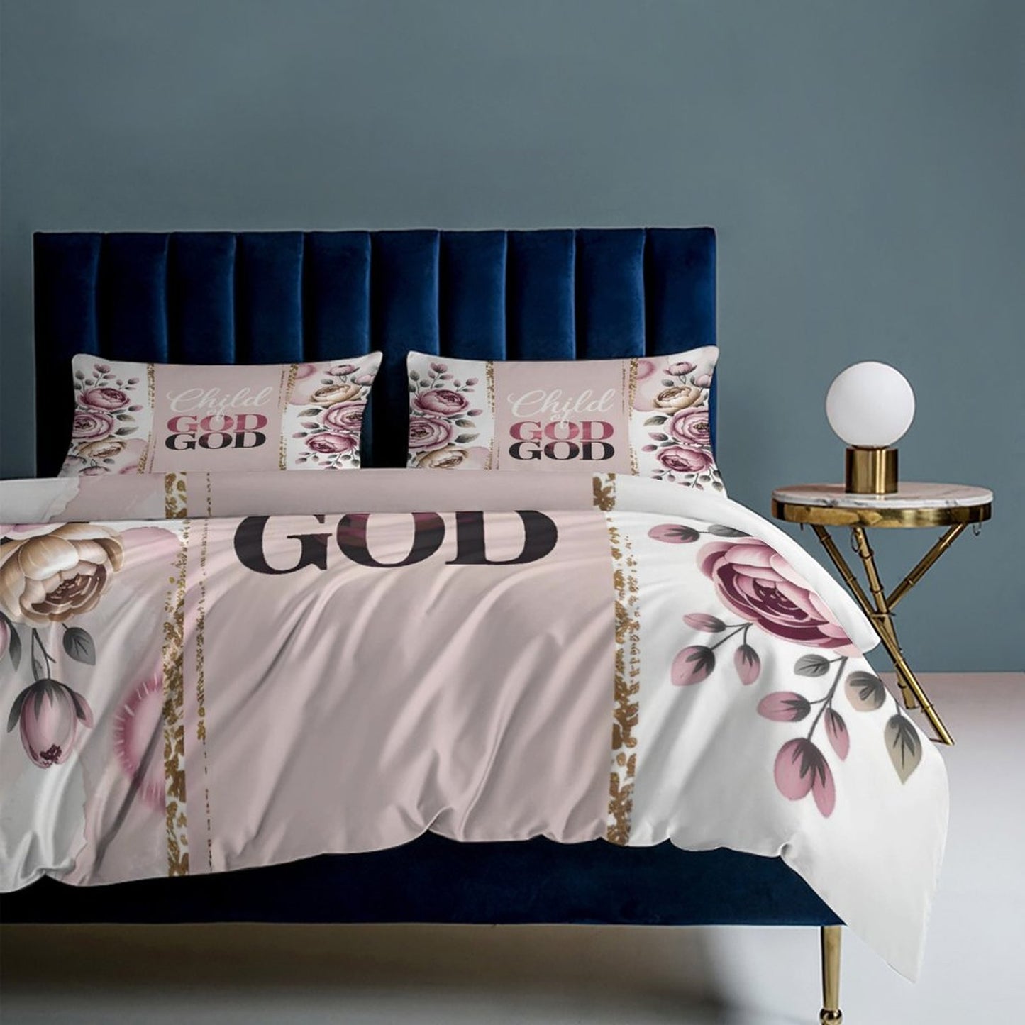 Child Of God 3-Piece Christian Bedding Set