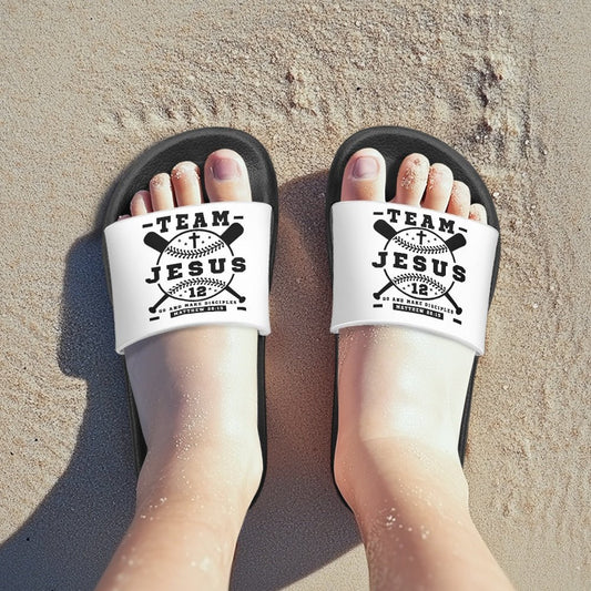 His Team Christian Children's Sandals - ClaimedbyGodDesigns