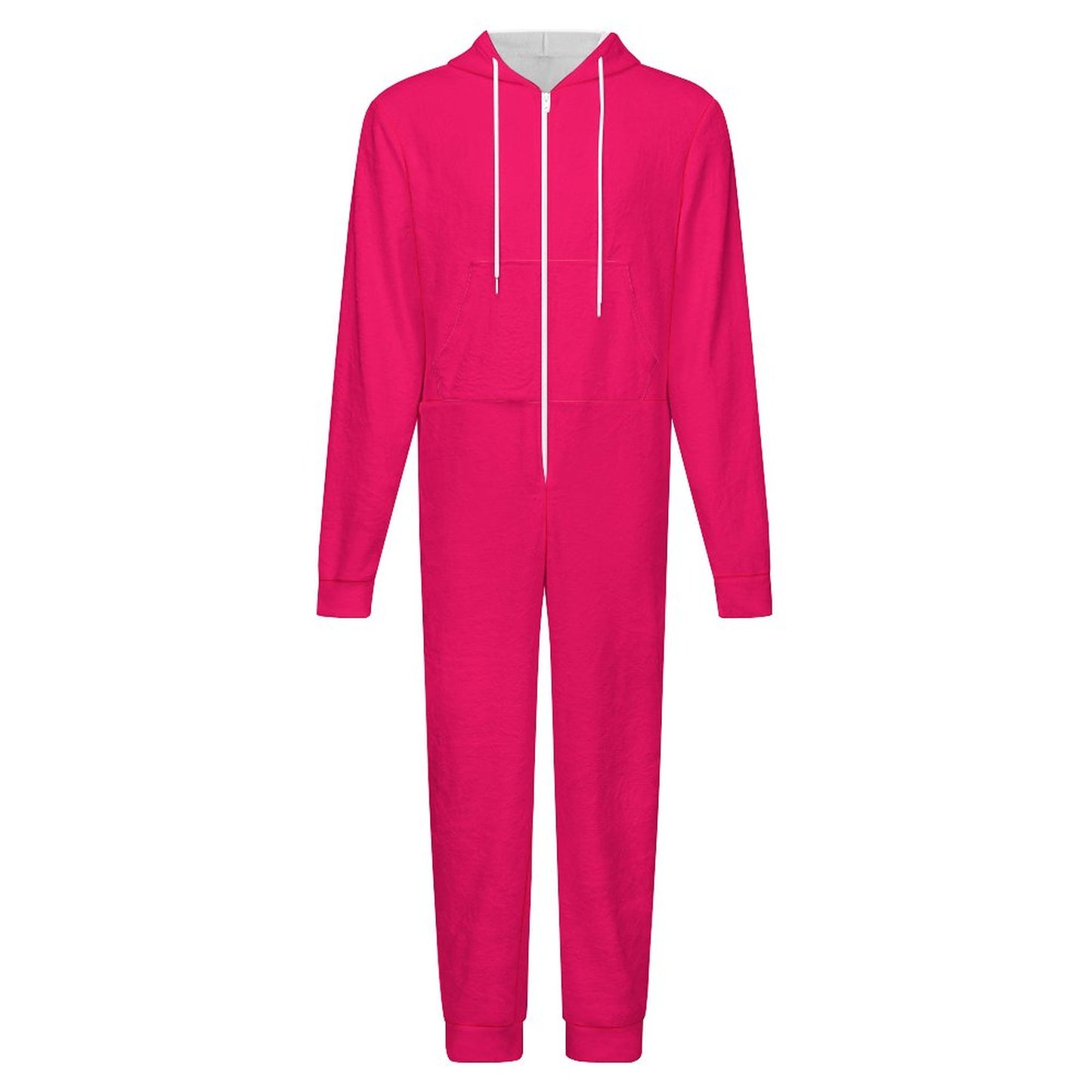 Me Myself and Him Women's Christian Flannel Zip up Jumpsuit Pajamas