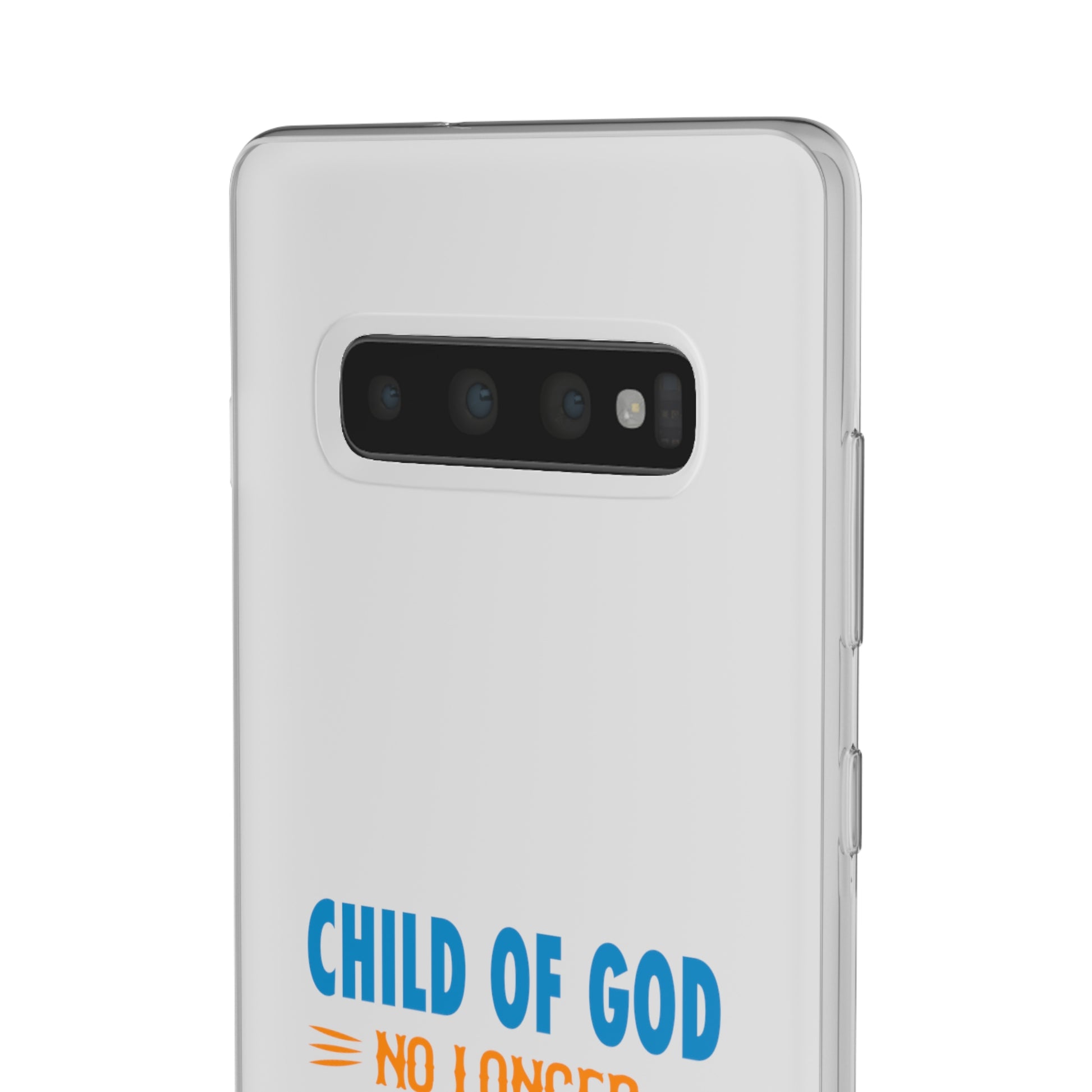 Child Of God No Longer A Slave To Fear Christian Flexi Phone Case Printify