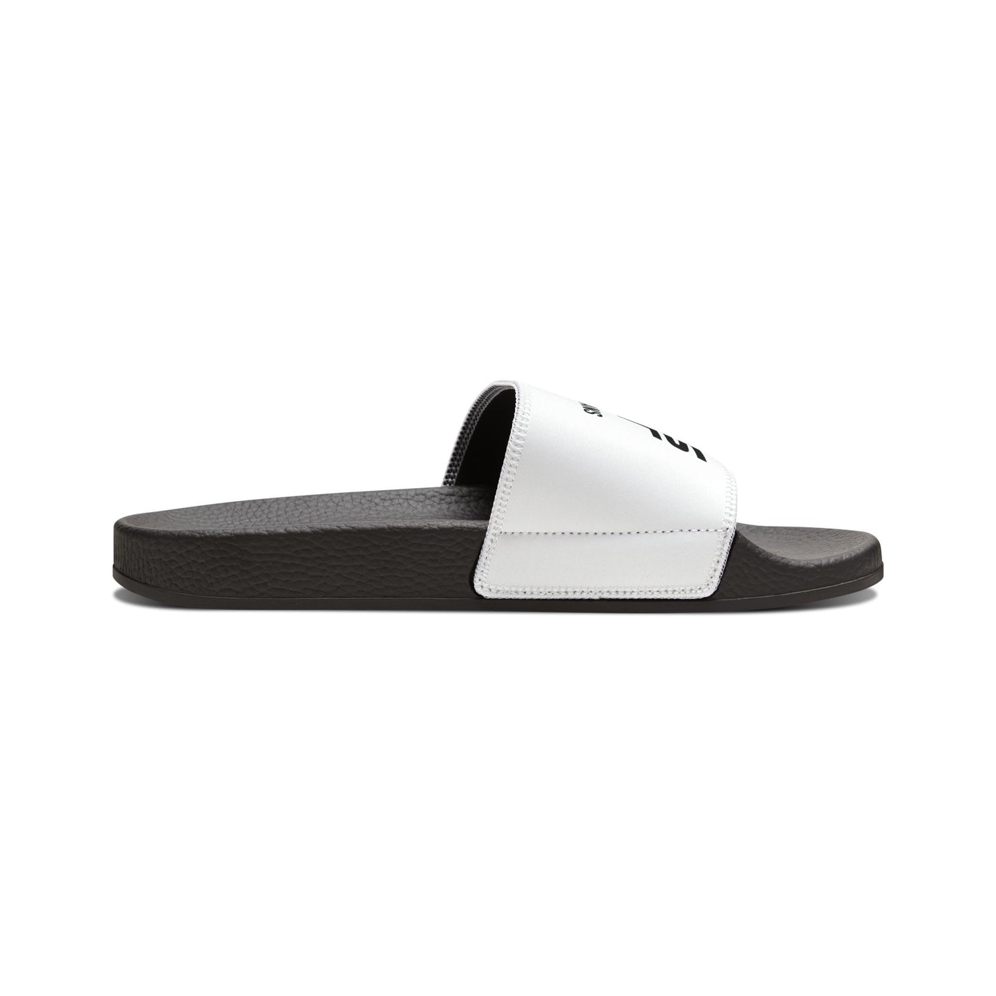 He Did It Women's Christian Slide Sandals — Christian Scripture 1 Corinthians 15:3 Pool Slides