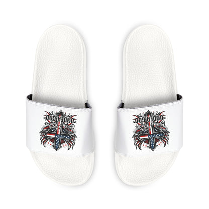 Men's Custom Graphic Sandals | Comfortable Summer Footwear, Vacation Essentials, Poolside Style, Gift for Him, Unique Fashion Statement