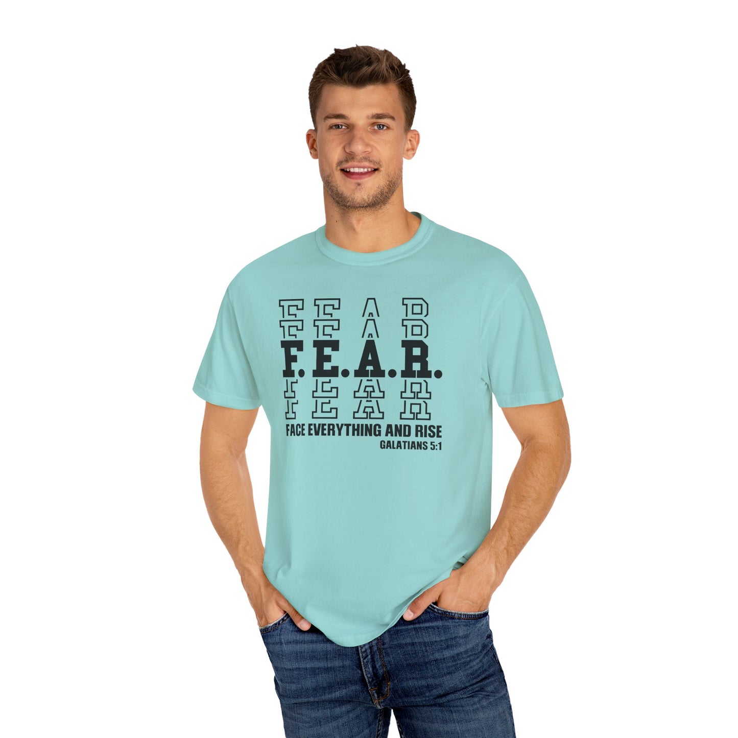 FEAR Face Everything And Rise Unisex Christian T-shirt