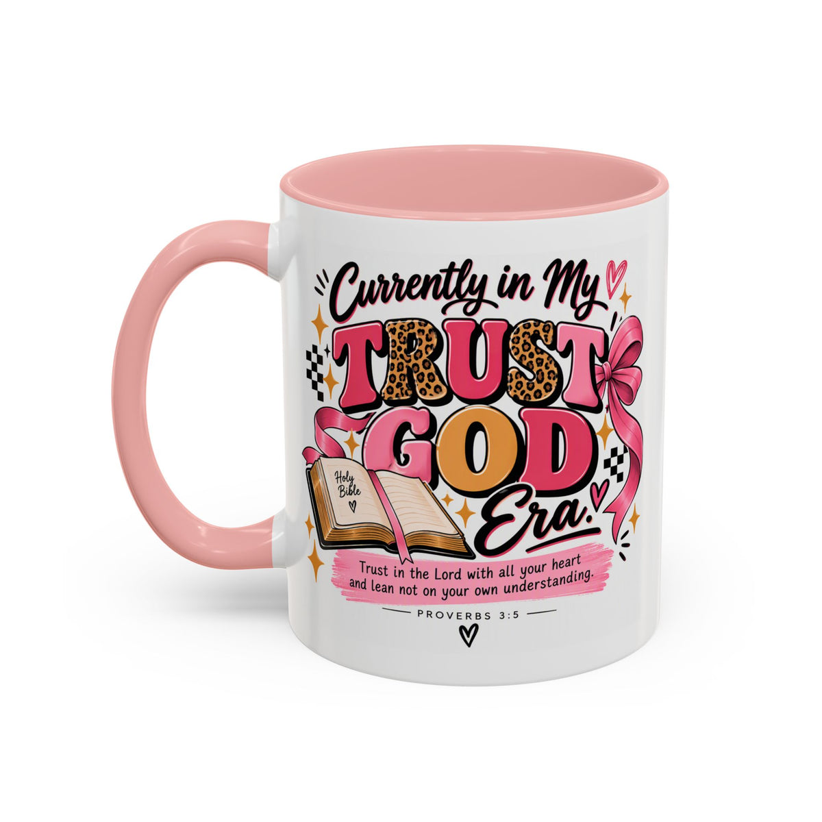 Currently in My Trust God Era Coffee Mug