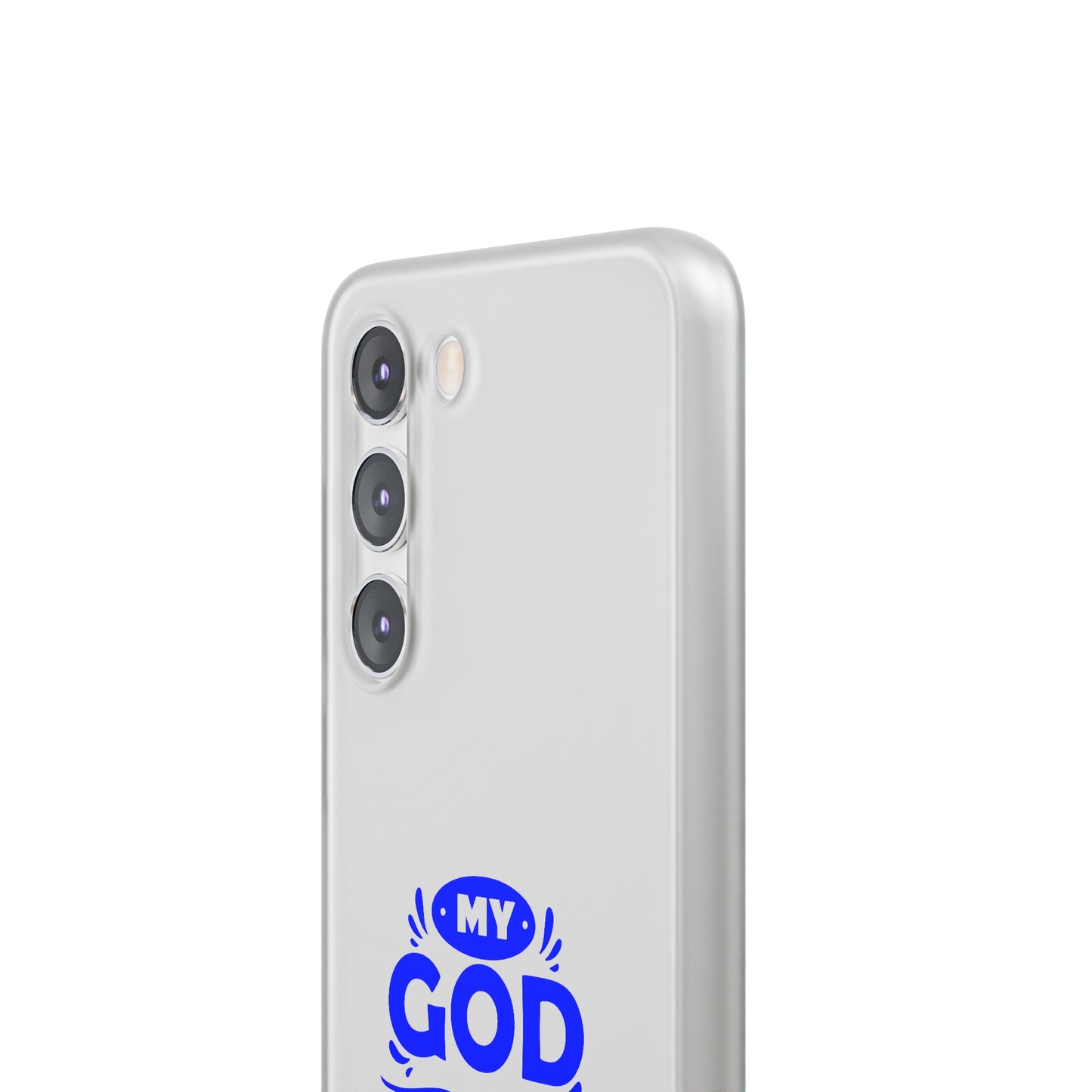 My God Is Intentional  Flexi Phone Case