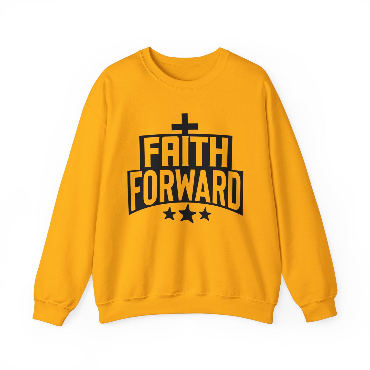 Faith Forward  Unisex Heavy Blend™ Crewneck Christian Sweatshirt