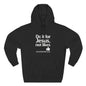 Christian Unisex Fleece Hooded Sweatshirt, Inspirational Hoodie, Do It for Him Pullover, Religious Gift, Cozy Faith Apparel - ClaimedbyGodDesigns