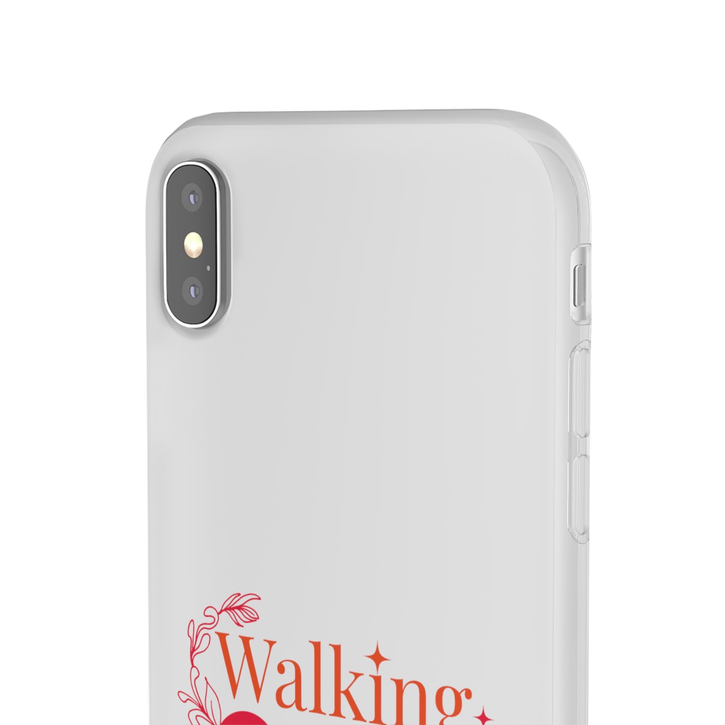 Walking In Purpose On Purpose For His Purpose  Flexi Phone Case