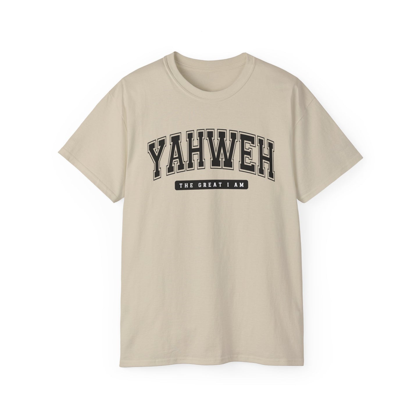 Yahweh The Great I Am Unisex Christian Ultra Cotton Tee Printify