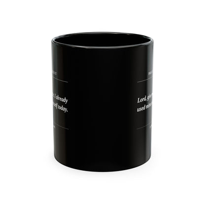 Prayer Request Mug — Inspirational Christian Coffee Cup with Daily Prayers