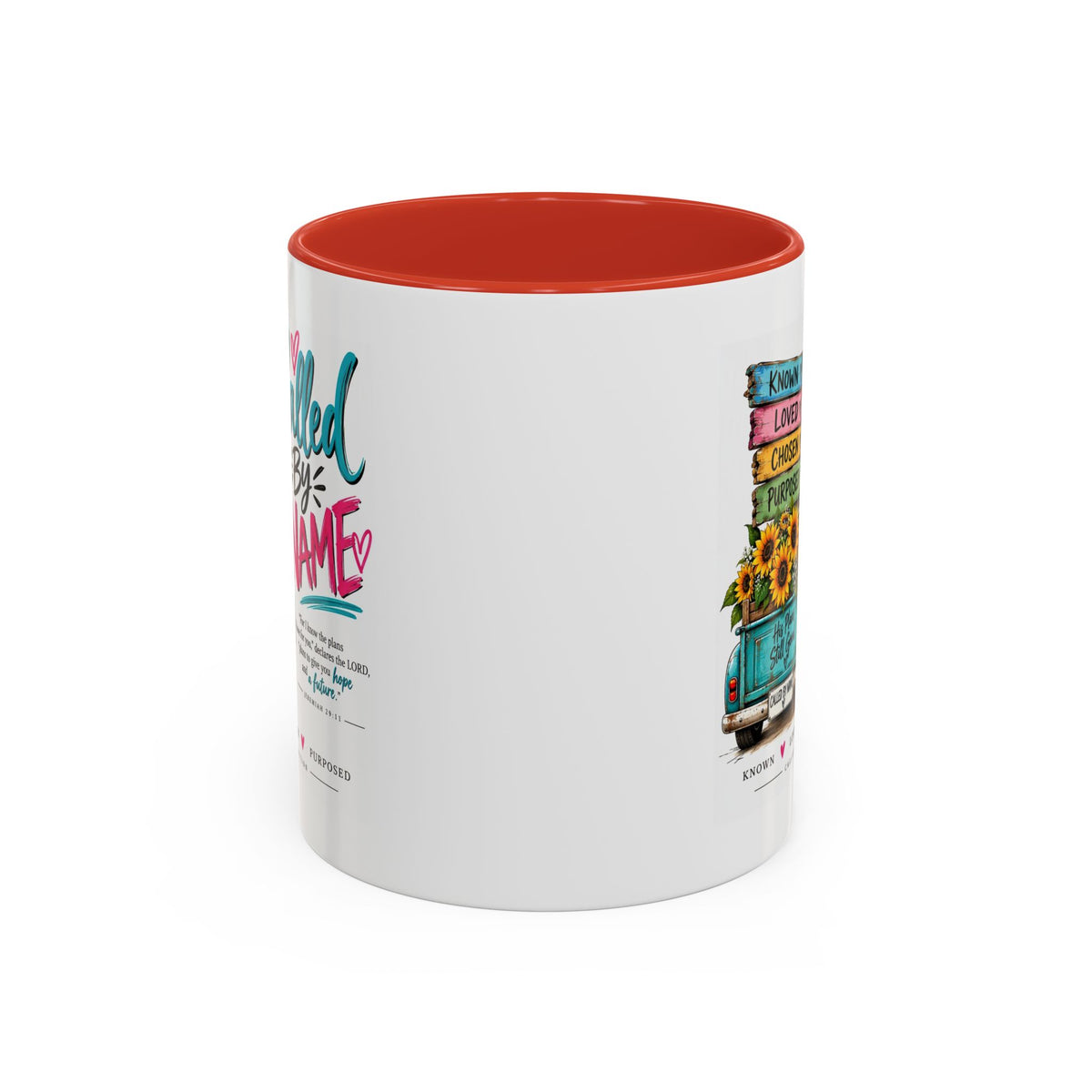 Called By Name Coffee Mug — Inspirational Christian Accent Mug (11/15oz)