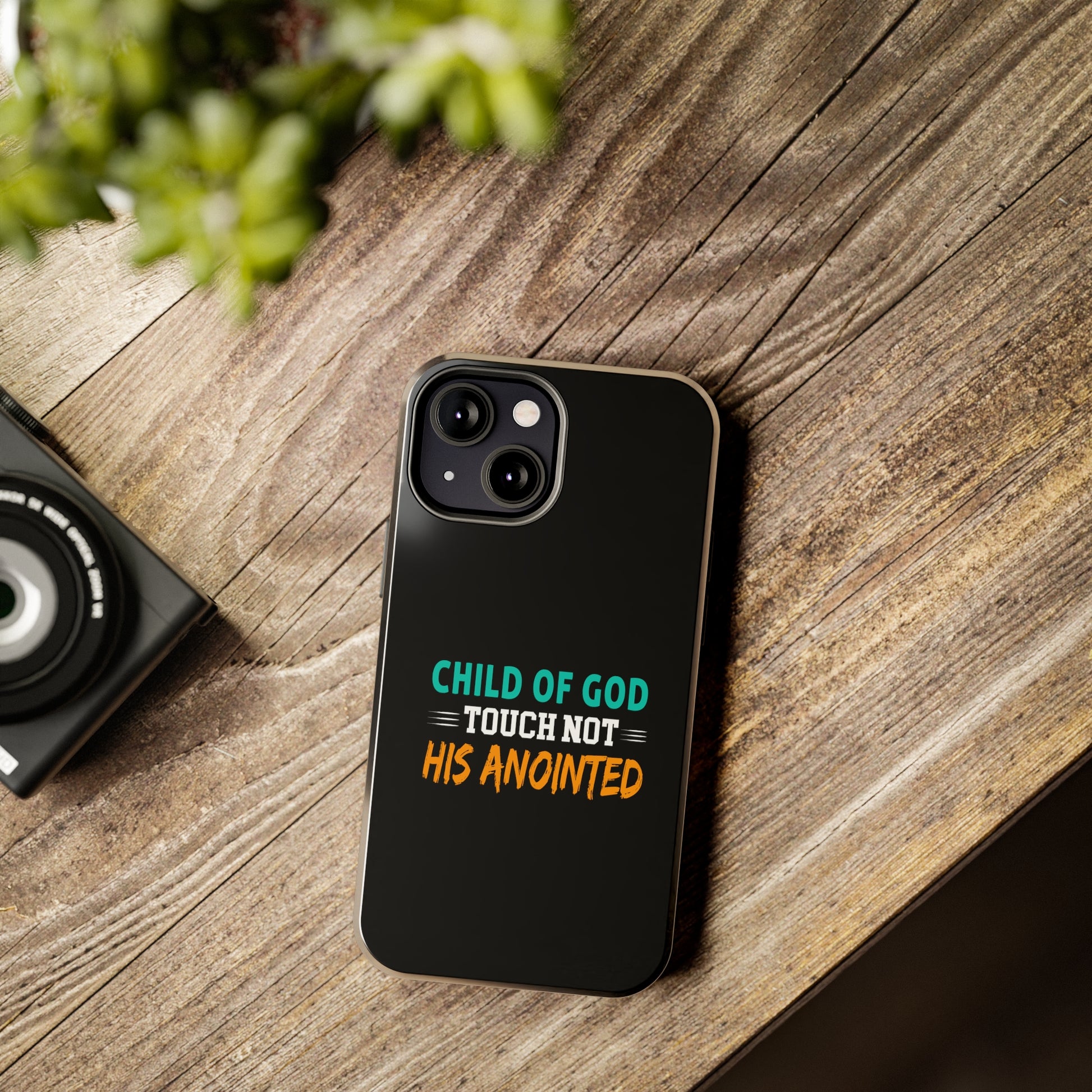 Child Of God Touch Not His Anointed Christian Phone Tough Phone Cases, Case-Mate Printify