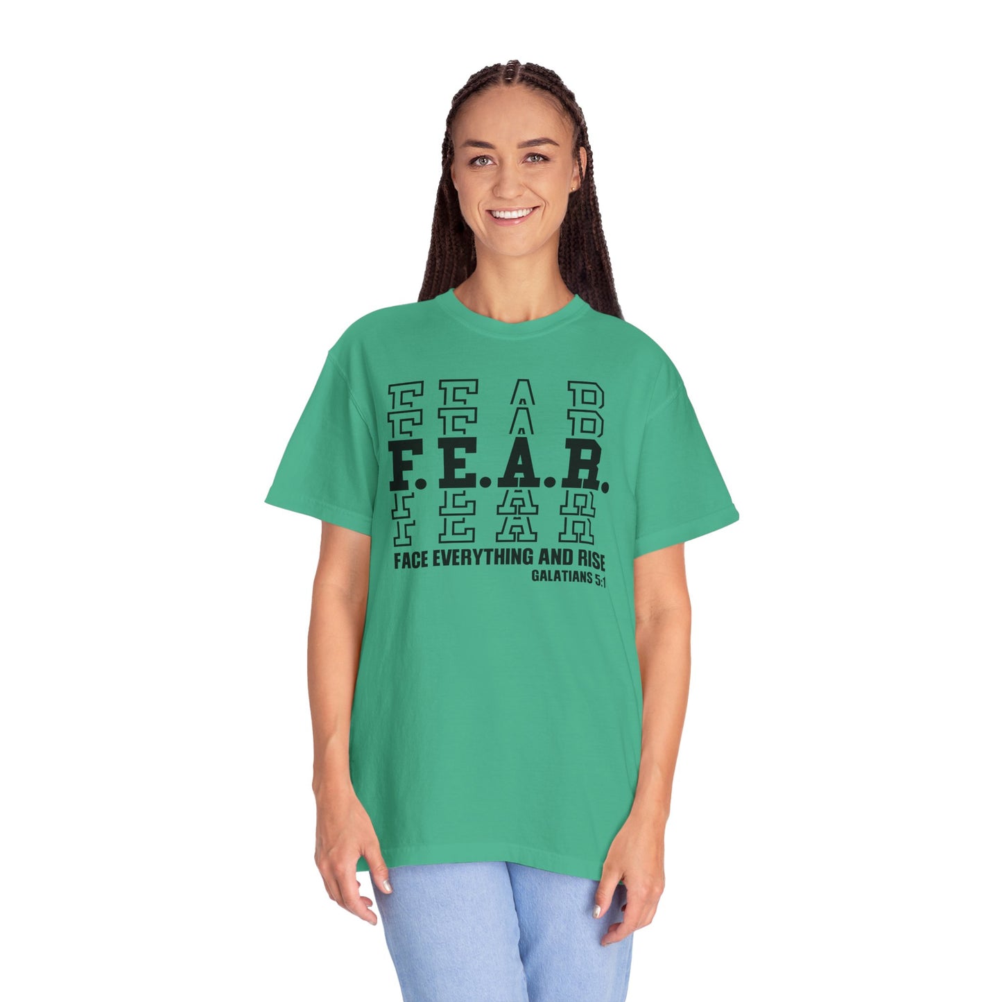 FEAR Face Everything And Rise Unisex Christian T-shirt