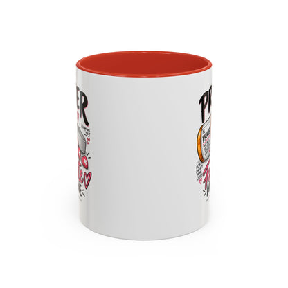 Prayer Is My Favorite Medicine Accent Coffee Mug – Inspirational Religious Gift