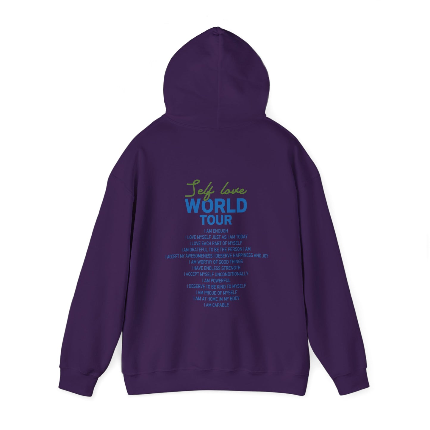 Self Love World Tour Unisex Christian Pullover Hooded Sweatshirt