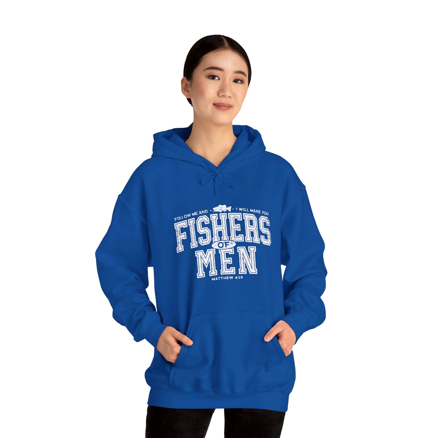 Fishers Of Men Unisex Christian Pullover Hooded Sweatshirt