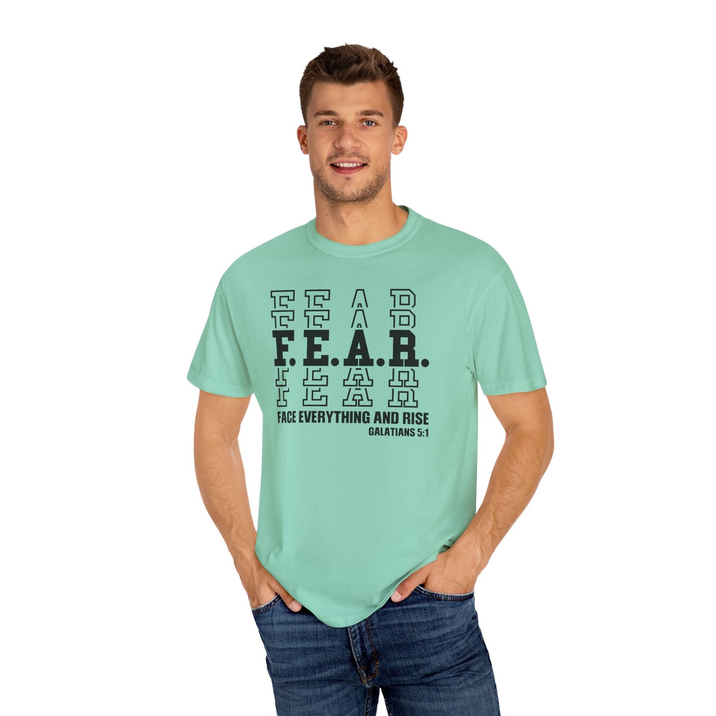 FEAR Face Everything And Rise Unisex Christian T-shirt